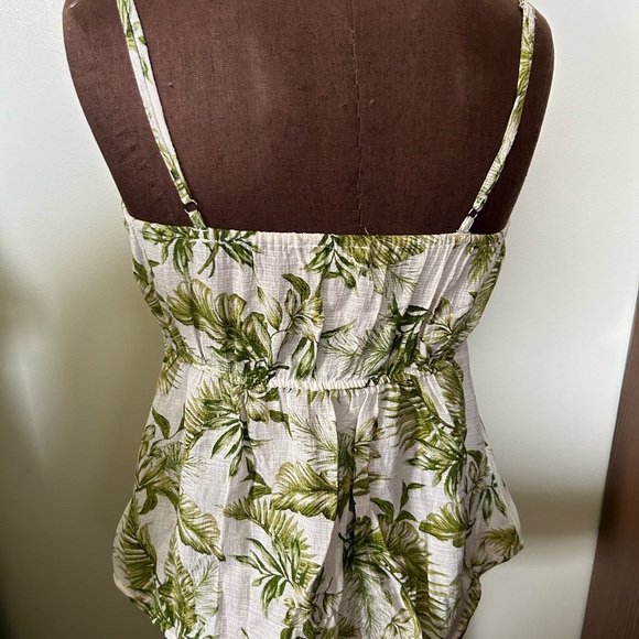 Small tropical island cruise shirt palm leaves - Picture 5 of 6